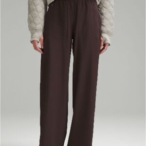 Lululemon Swift Mid Rise Wide Leg Pants Espresso